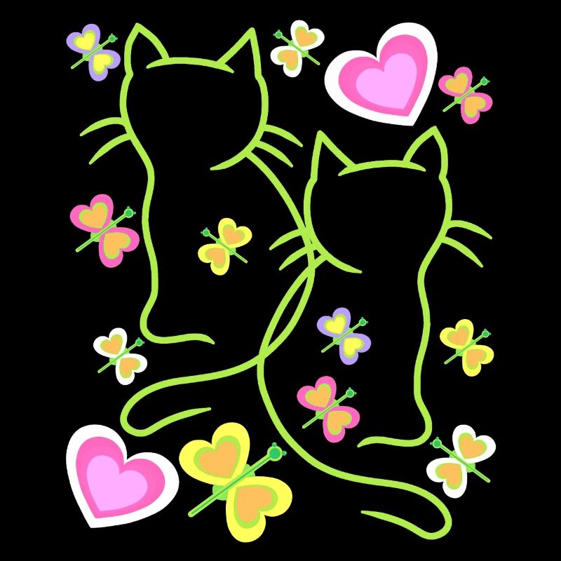 Kinder Kind Frühling Katzen Katze Kätzchen
