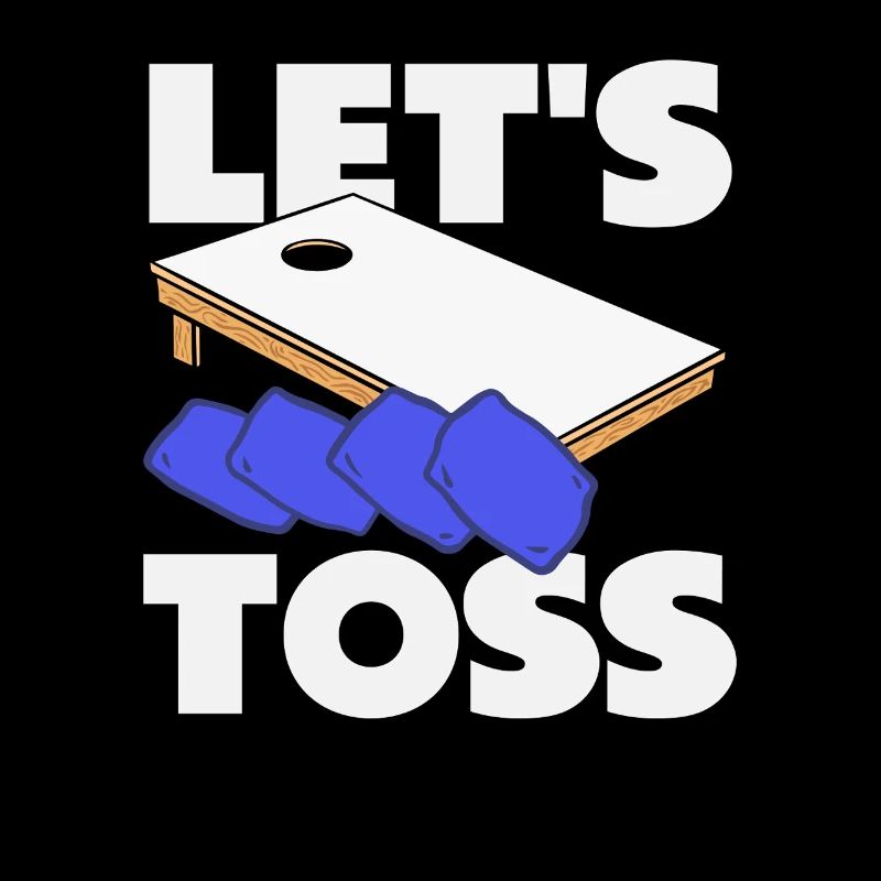 Cornhole Liebhaber Lass Uns Werfen