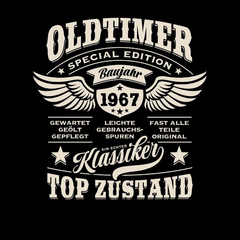 Oldtimer Baujahr 1967 - Geburtstag - Geschenk