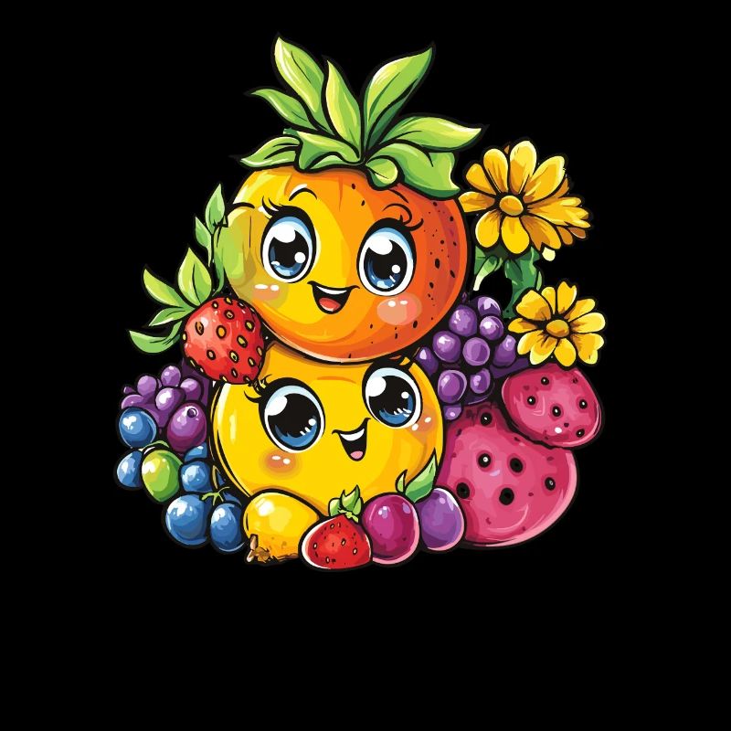 Funny Fruit Friends