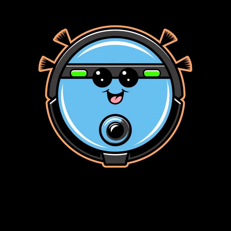 Aspirateur robot mignon