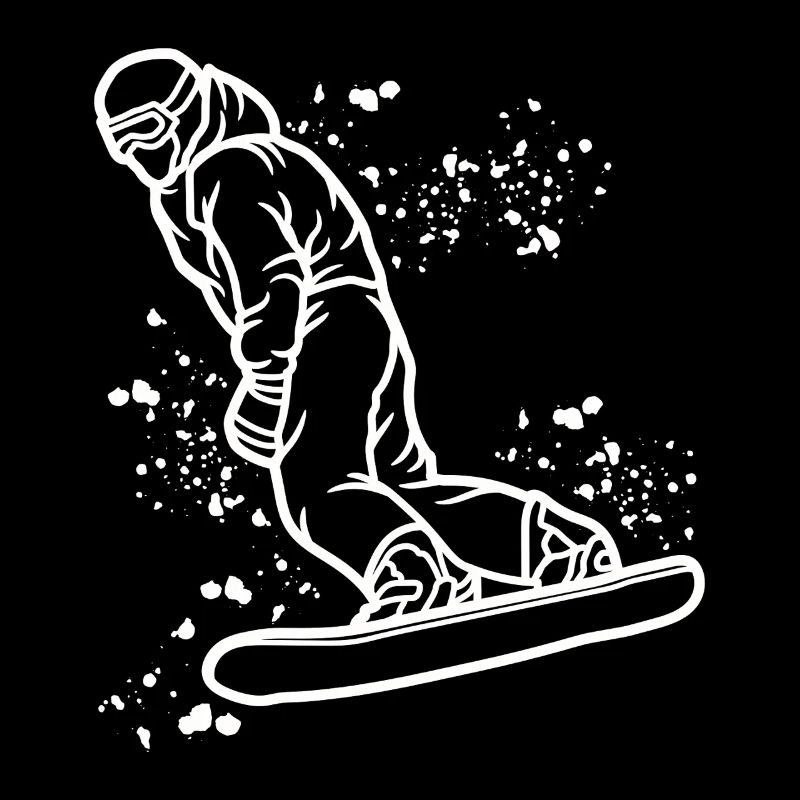 Snowboarder Snowboarding Snowboard