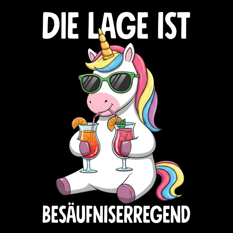 Die Lage Ist Besäufniserregend mit Einhorn