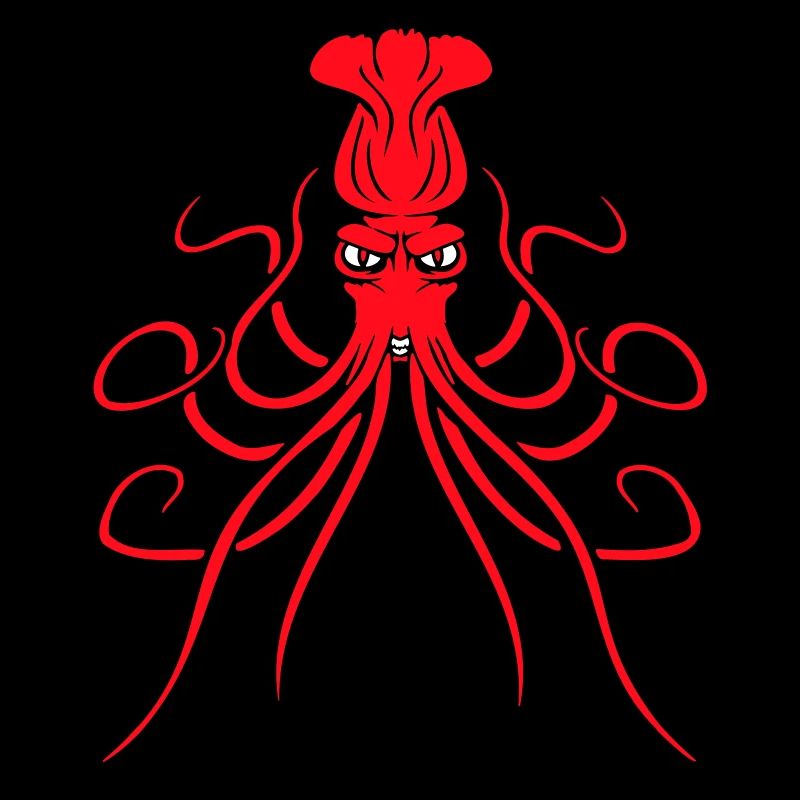Octopus, octopus, octopus, cephalopod, evil eye