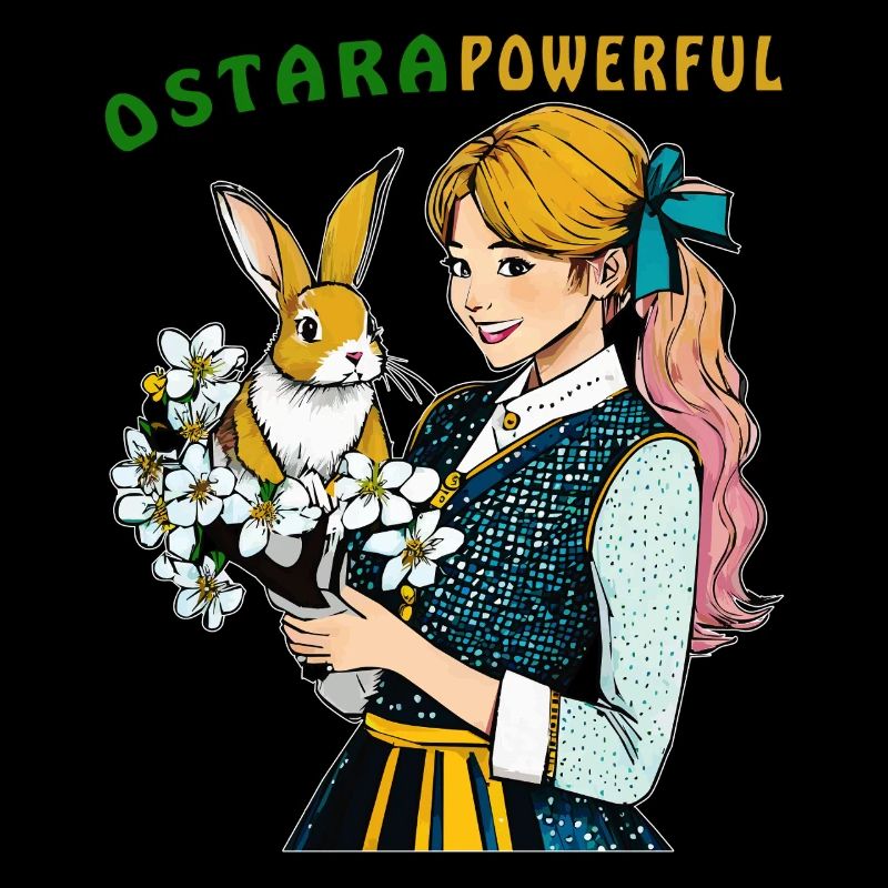 FRAU HASE BLUME OSTARA POWERFUL