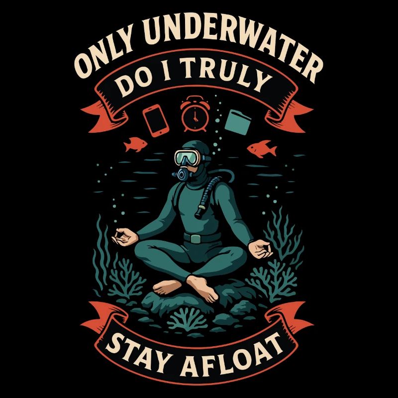 Diving Ocean Diver Underwater Afloate