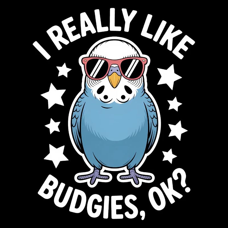 Budgie Saying Funny Budgie Gift