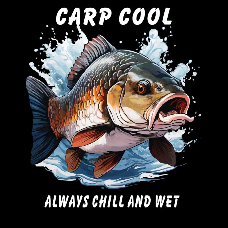 CARP COOL ALWAYS CHILL AND WET