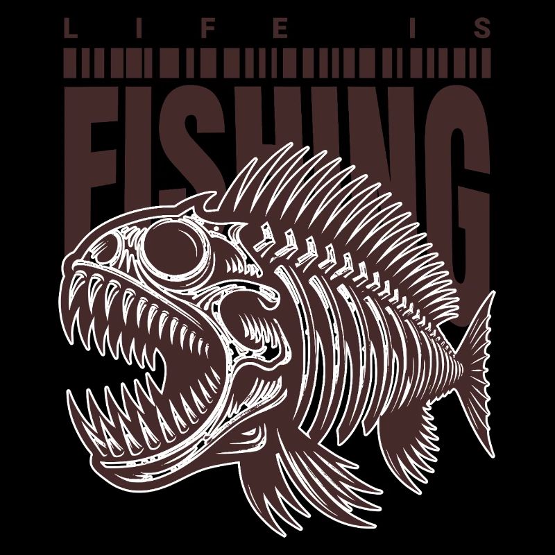Fishing Skull – Skeleton Fish for Hardcore Fans