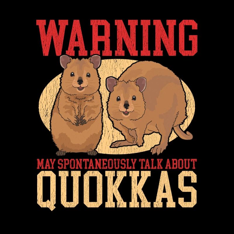 Quokka Kangourous à queue courte Quokkas Cadeau