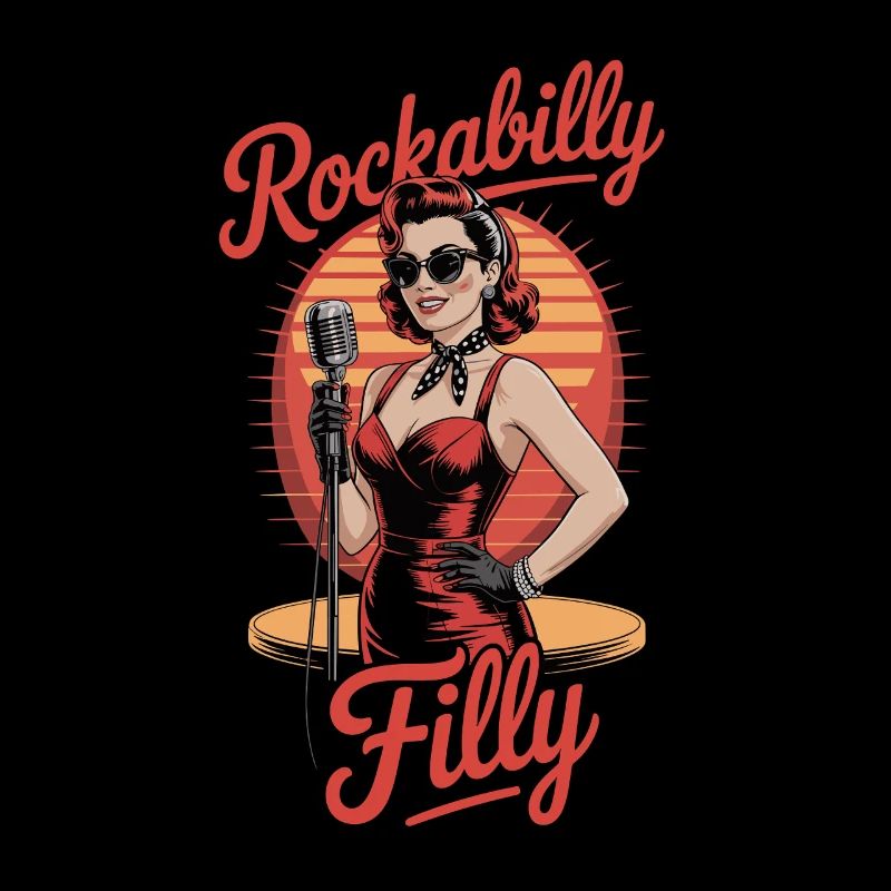 Rockabilly Filly Style rétro