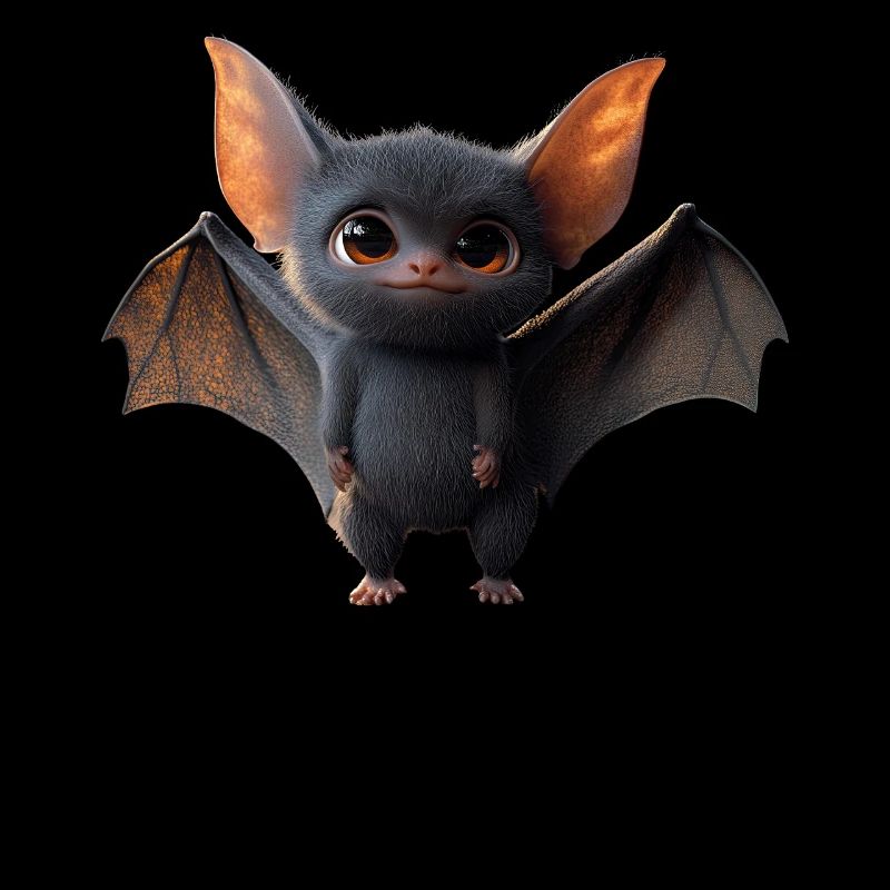 Bat Flying Fox Vampire Bat Cute Fledemice