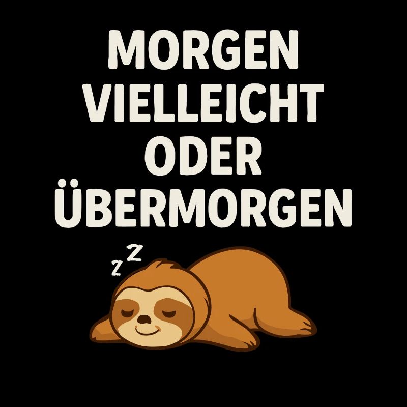 Morgen vielleicht oder übermorgen – Faultier