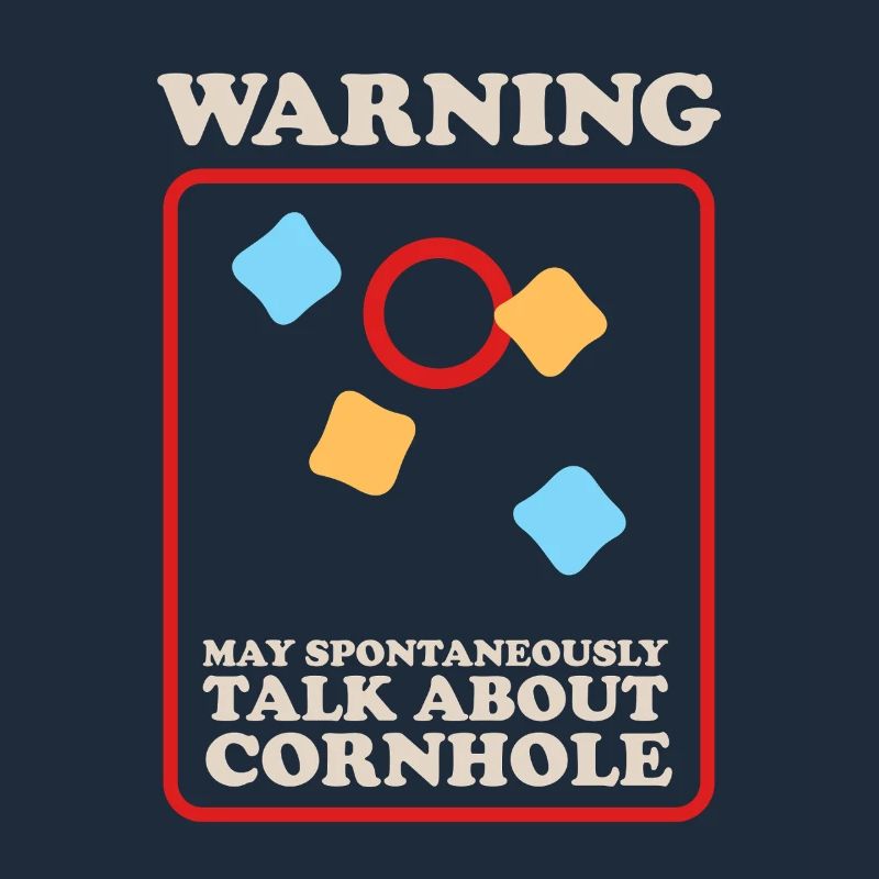 Cornhole Player Blind Hole Bean Bag Gift