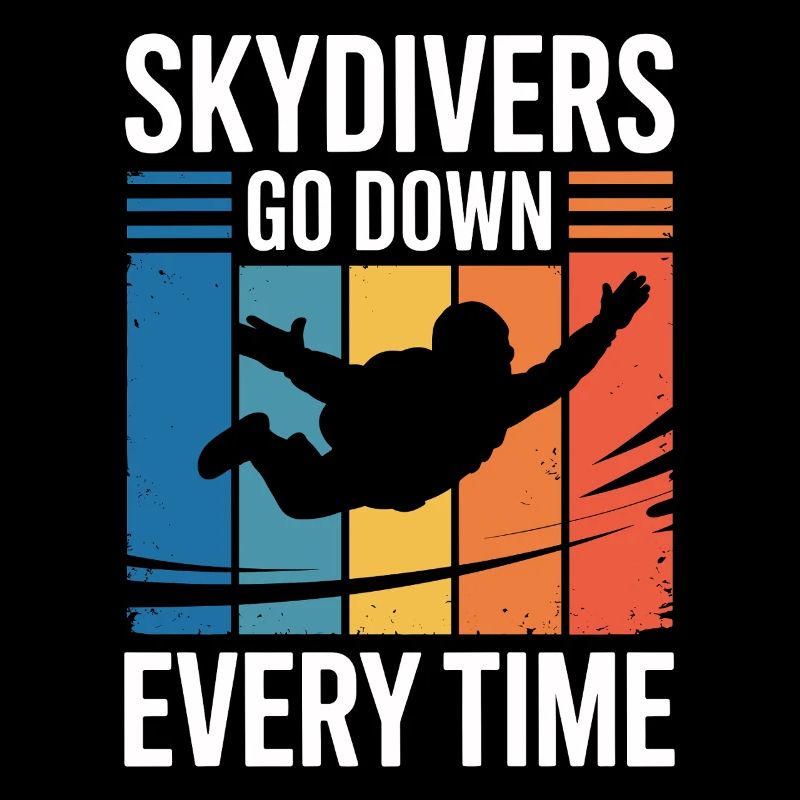Skydivers Go Down Every Time Funny Parachuting