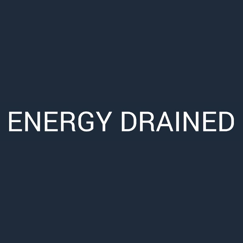 Énergie drainée – Conception minimale du texte