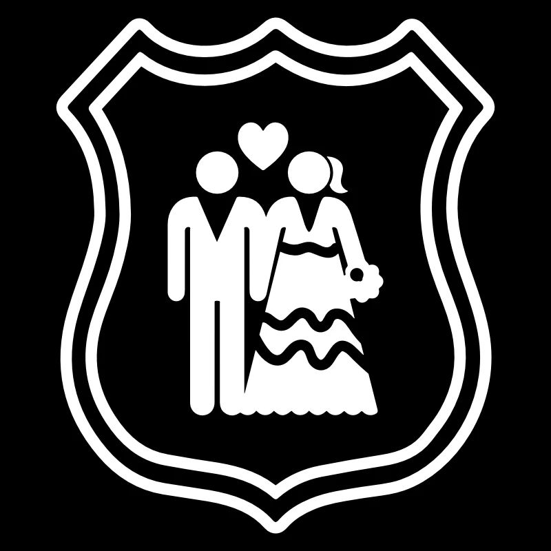 Coppia Matrimonio Stemma Coppia Sposa