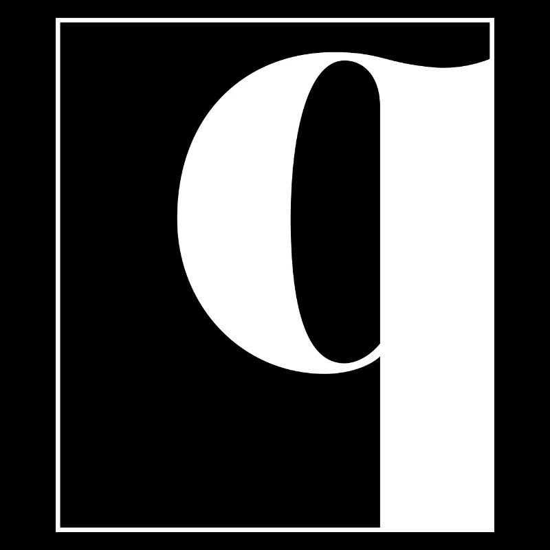 Letter alphabet q