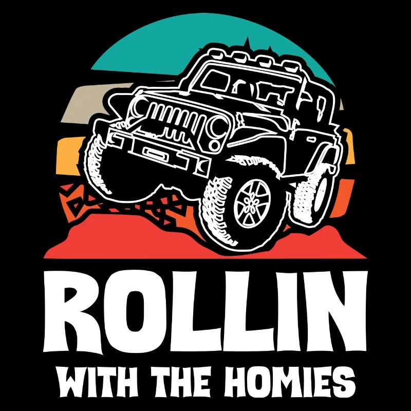 Jeeps Rollin avec The Homies