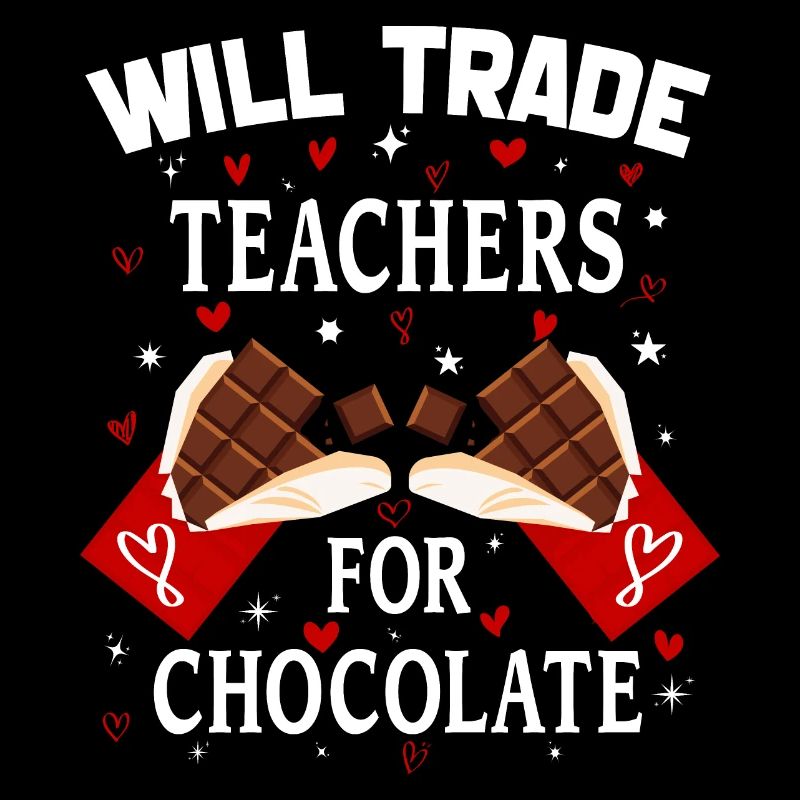 Will Trade Teachers For Chocolate Valentine Days