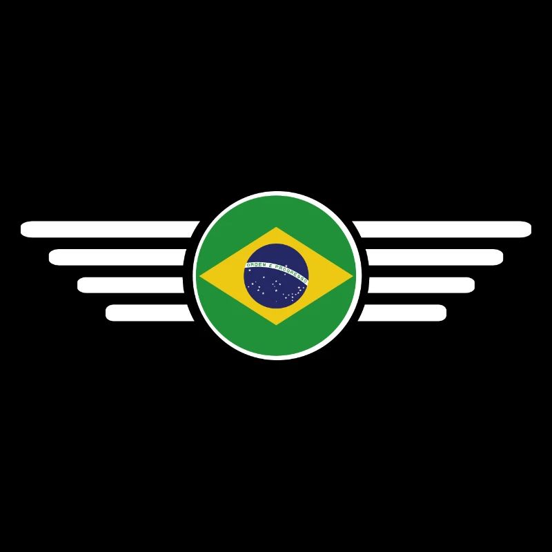 Brasilien Stil Design T-Shirt