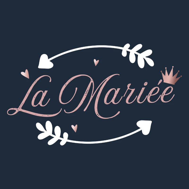 la mariée rose flèche