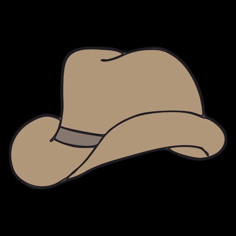 chapeau marron