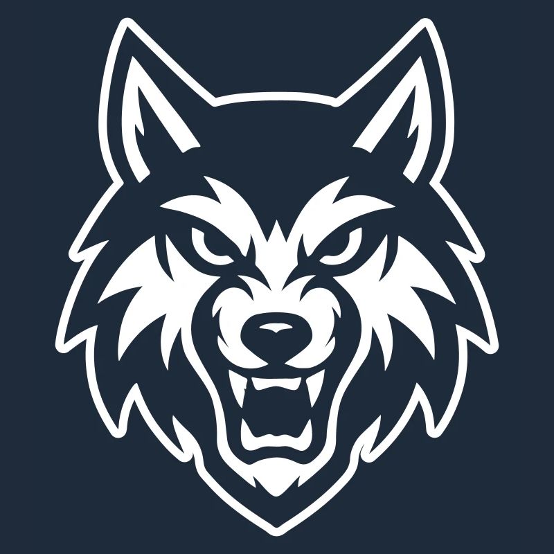 Wolf Kopf Logo