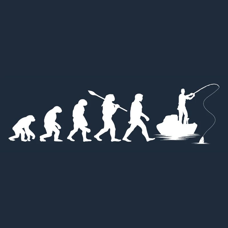 Idée Cadeau Évolution De Pêche Pour Un Pêcheur