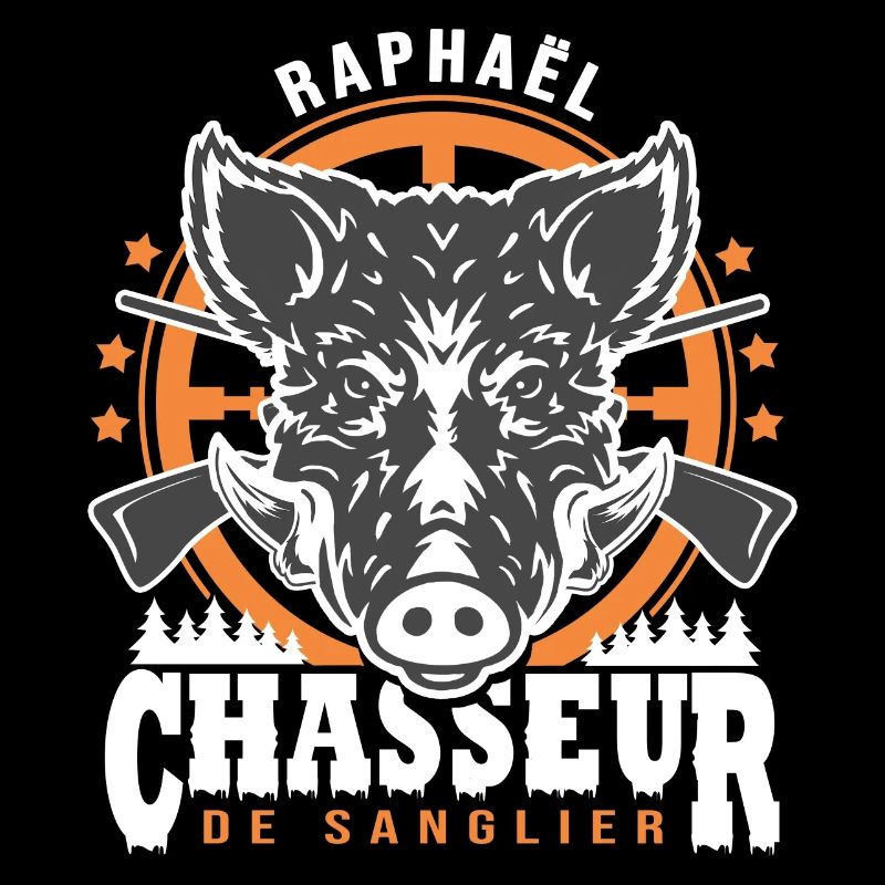 Raphaël chasseur de sanglier Humour Chasse