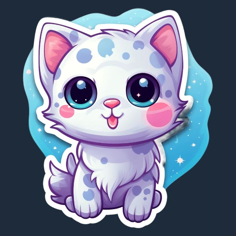 "Space Kitty: Floatastic & Adorable!"