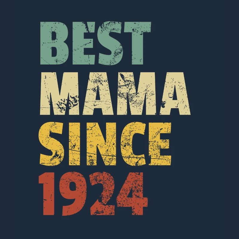 Cooles Retro-Design für Mama von Sohn oder Tochter.