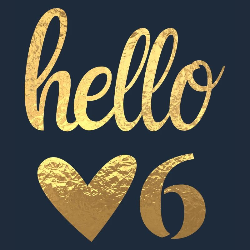 Hello 6 doré