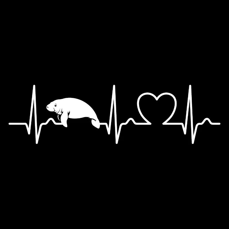 ECG Curve - Heart Curve - Pulse - Manatee - Manatee