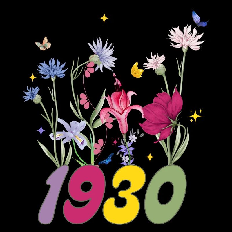 Année de naissance 1930 fleurs sauvages
