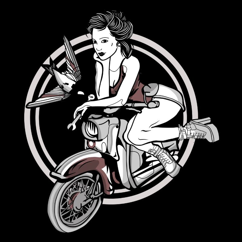 Schwalbe Lady // Illustration
