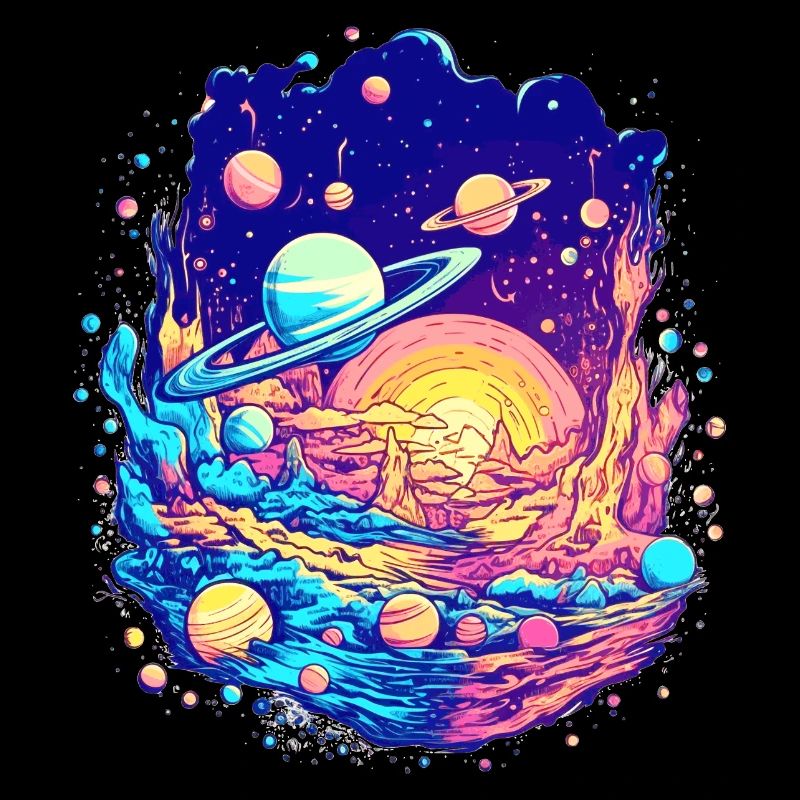 There are many planets in space and in the universe