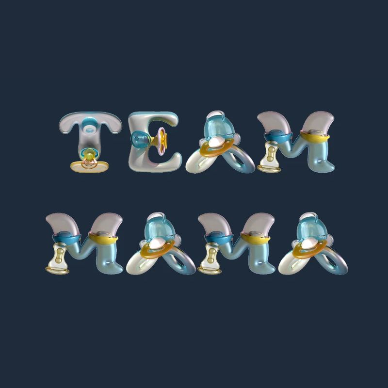 Team Mama Pacifier