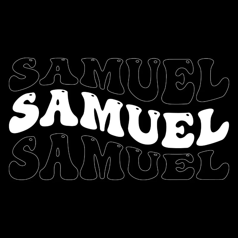 Funny Samuel Groovy 4 Men Women Cool Samuel Tie