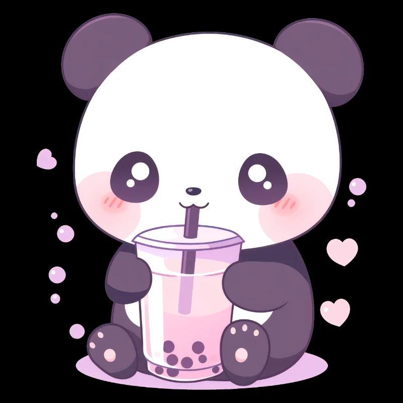 Kawaii Panda Bubble Tea Boba Tea