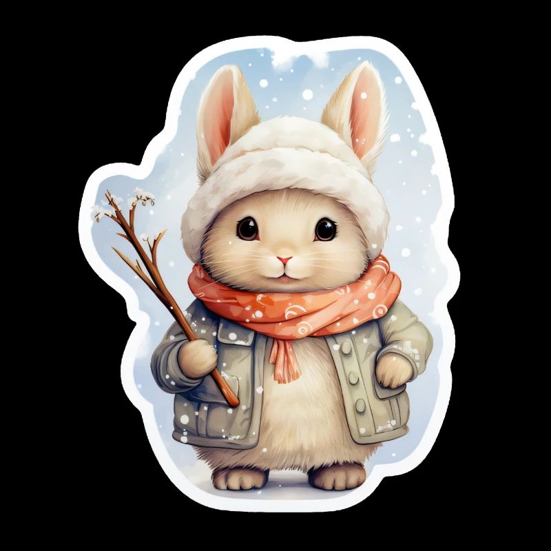 Lapin des neiges