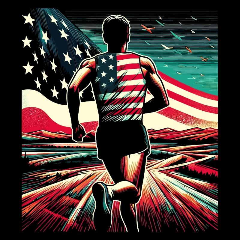 Cadeau de cross-country : Athlète de conception