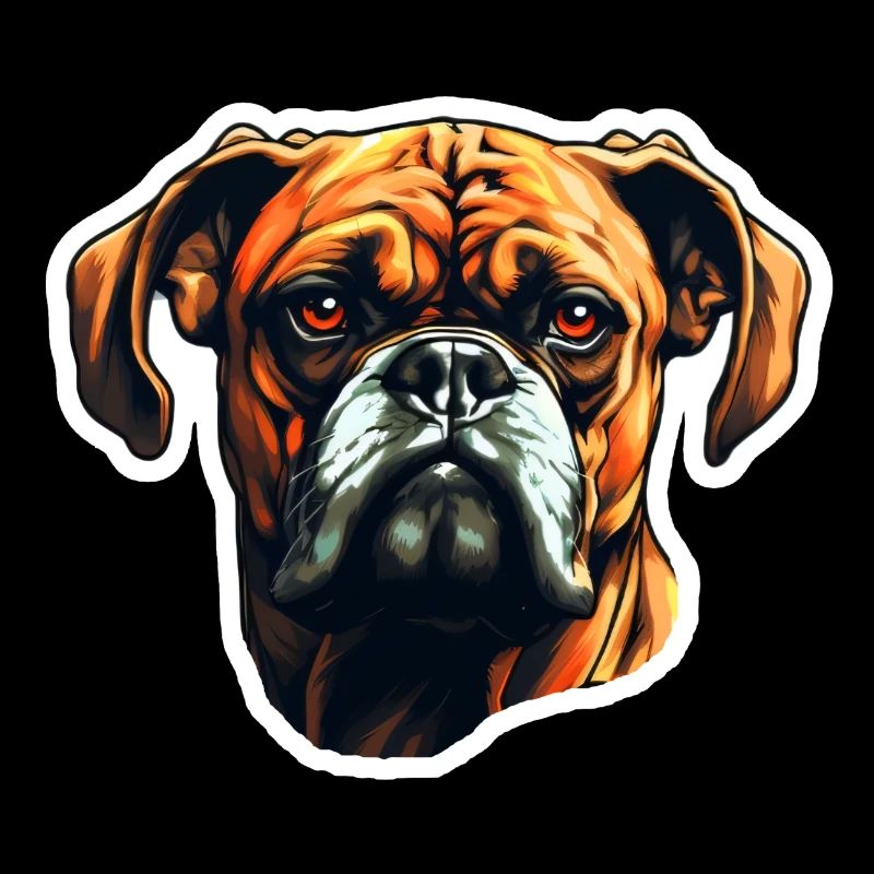 Tête de boxer