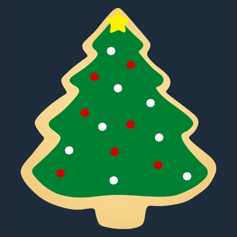 Biscuit sapin de Noël