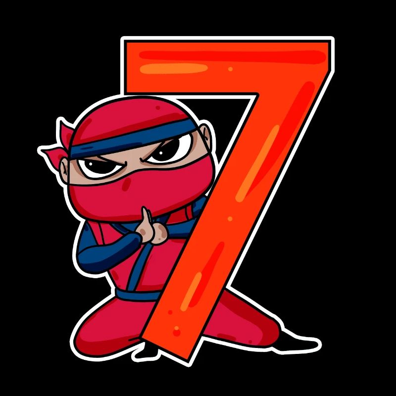 Fils Ninja de 7 ans