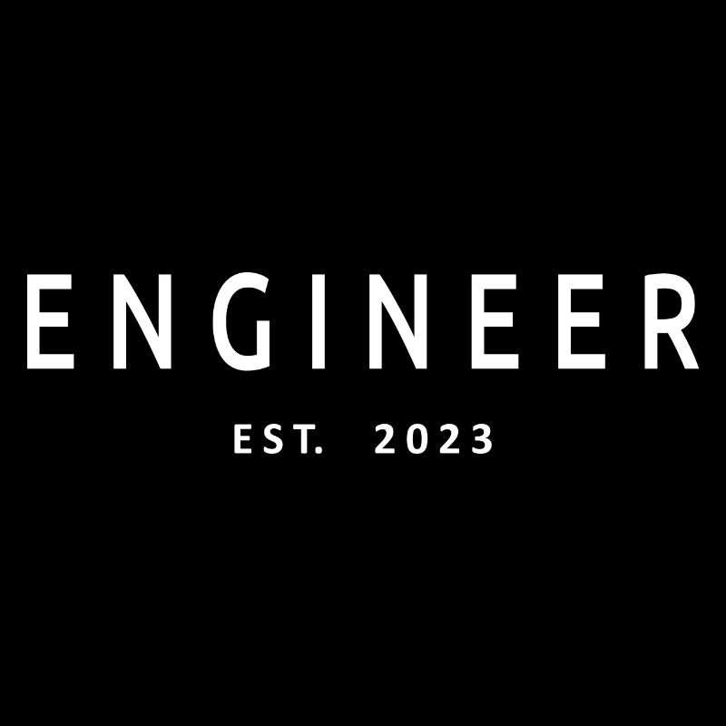 Engineer Est. 2023 Graduation Engineering Student