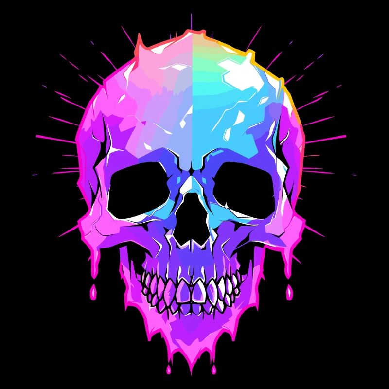 Skull colored