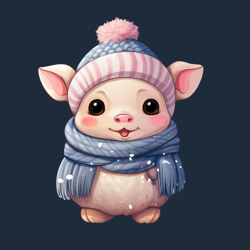 Winter Magic Piglet Design