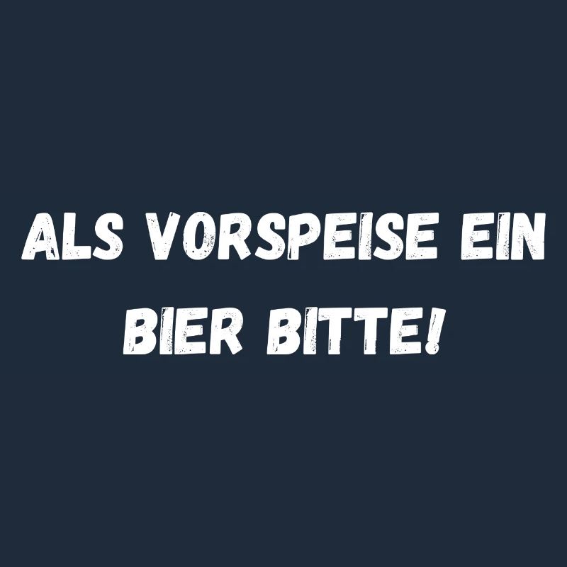 Als Vorspeise ein Bier bitte!