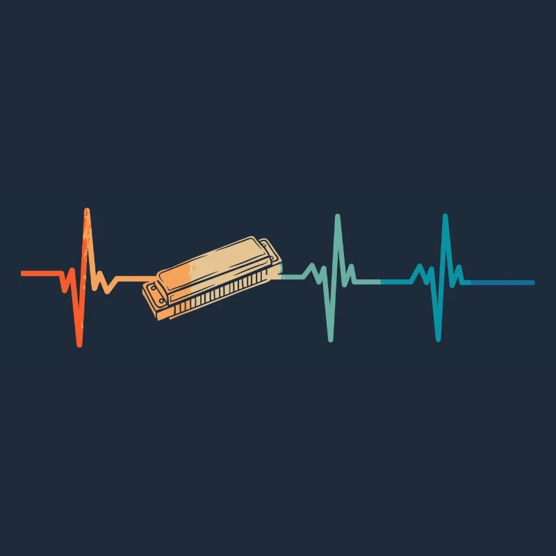Harmonica heartbeat
